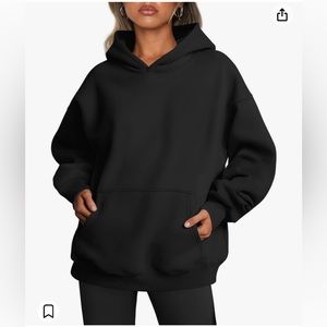 Unbranded Black Hoodie Sweatshirt